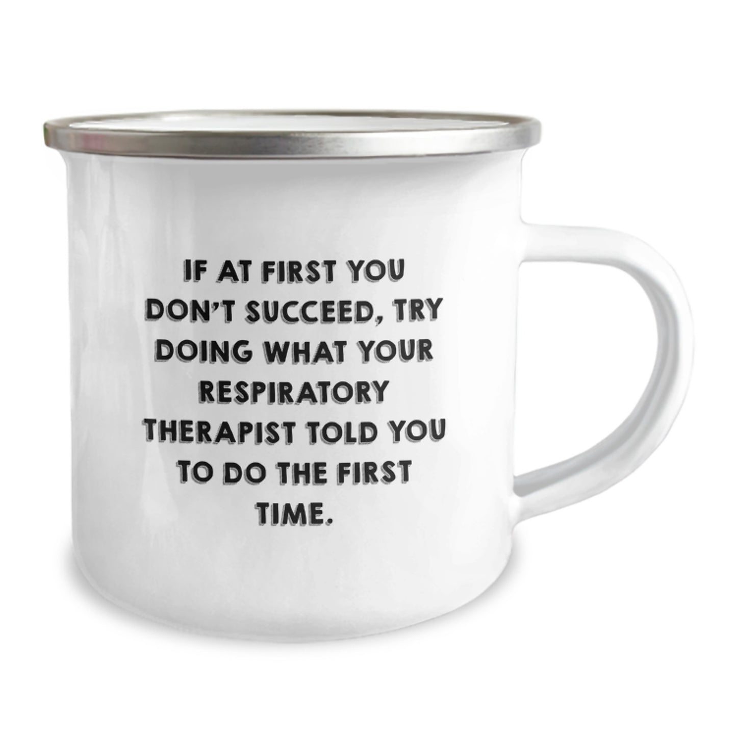 Funny Respiratory Therapist Christmas Unique Gifts for Men Women Coworkers Friends Family - Inspirational Camping Mug - Image 2