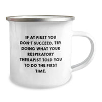 Load image into Gallery viewer, Funny Respiratory Therapist Christmas Unique Gifts for Men Women Coworkers Friends Family - Inspirational Camping Mug - Image 2
