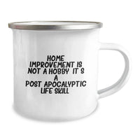 Load image into Gallery viewer, Funny Home Improvement Gifts for Men from Friends, Camping Mug, Christmas Unique Home Improvement Gifts - Image 2
