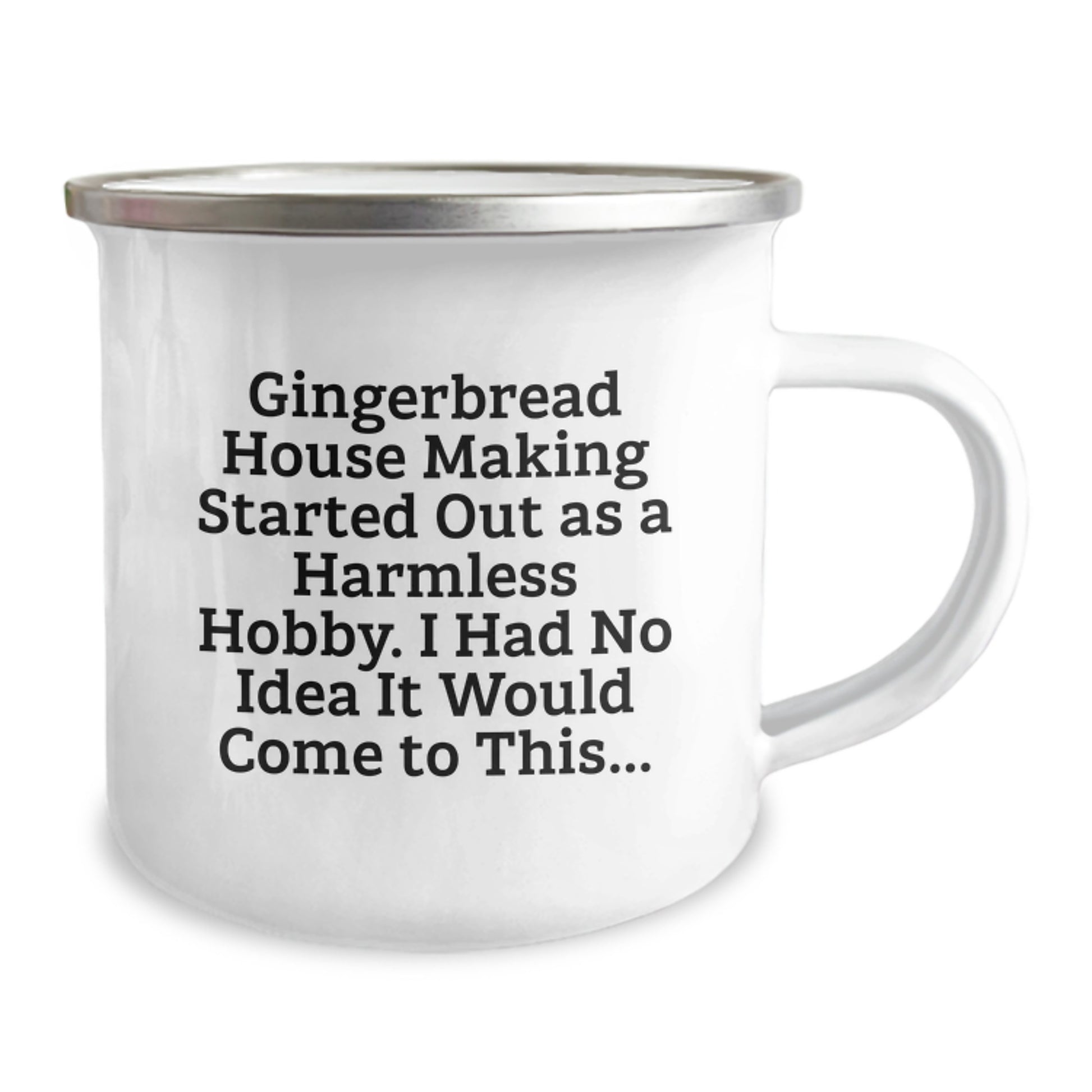 Funny Gingerbread House Making Camping Mug - Gifts for Women, Men, Friends, or Family, Perfect for Valentine's Unique Gifts - Image 2