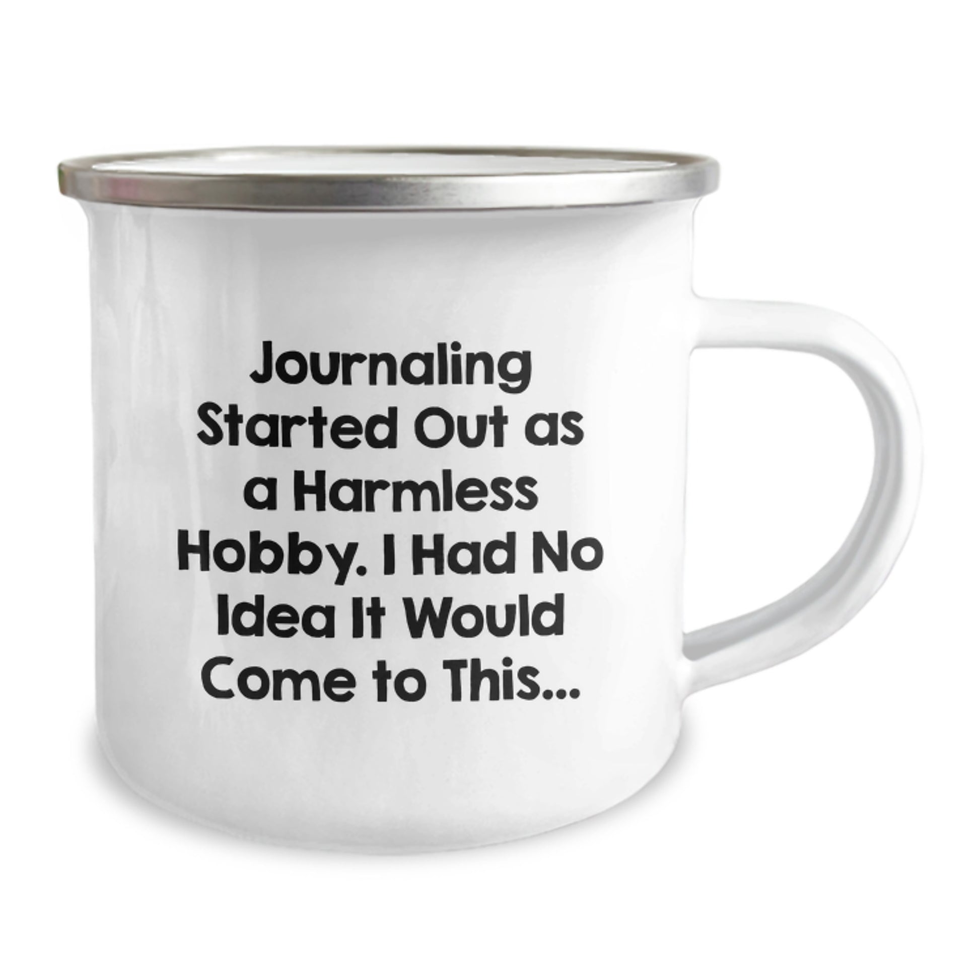 Funny Journaling Gifts from Friends for Journaling Lovers - Camping Mug - Happy Birthday Unique Gifts for Journaling Enthusiasts - Image 2