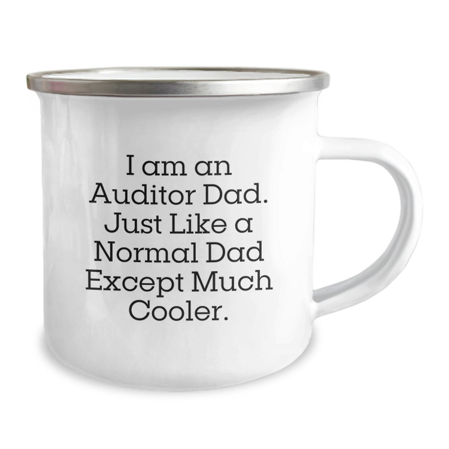 Funny Auditor Dad Camping Mug Gifts for Mom on Mother's Day from Family - Image 2