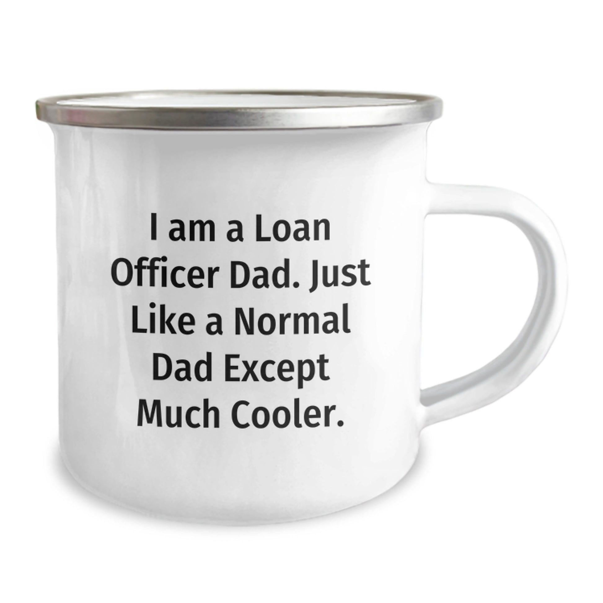 Funny Loan Officer Gifts from Dad, Unique Birthday Unique Gifts for Loan Officer, Camping Mug for Loan Officer - Image 2