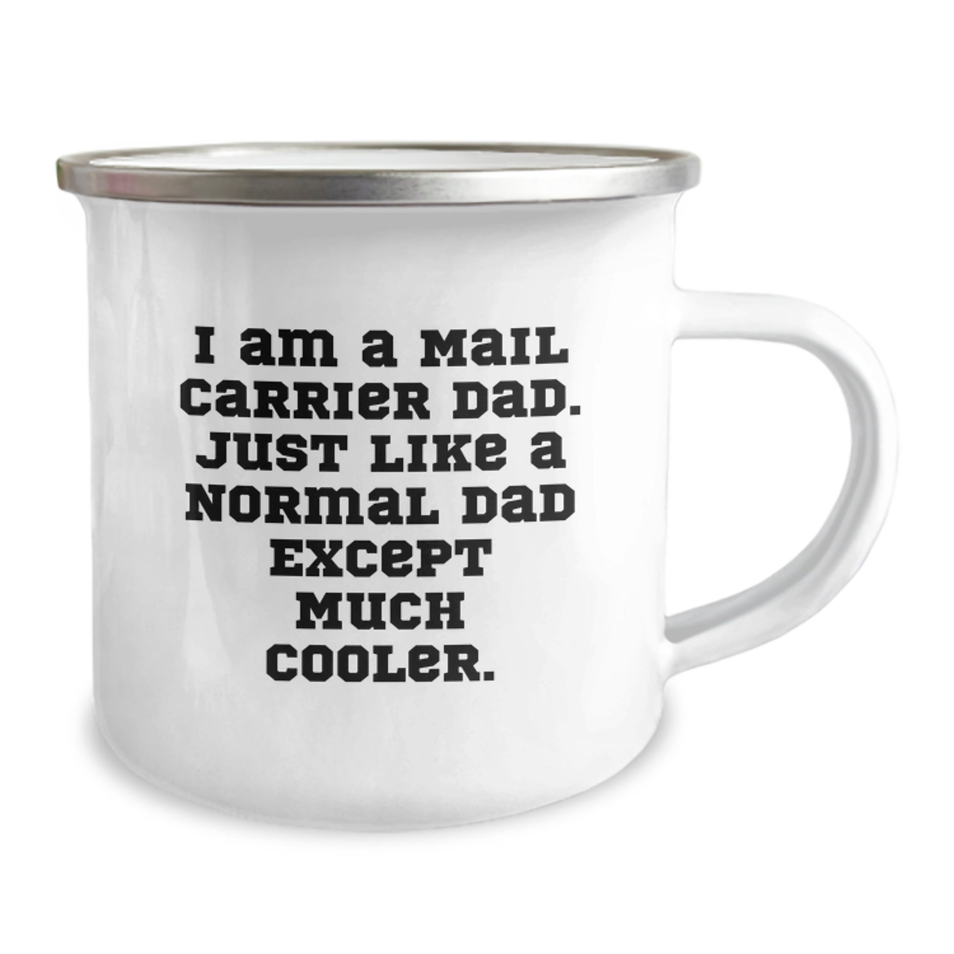 Funny Mail Carrier Dad Birthday Unique Gifts for Men, Camping Mug for Friends, Unique Presents from Husband - Image 2