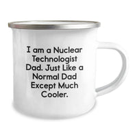 Load image into Gallery viewer, Nuclear Technologist Dad Gifts from Men, Unique Christmas Unique Gifts for Nuclear Technologist, Funny Camping Mug - Image 2
