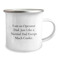Load image into Gallery viewer, Gifts from Dads for Operator Camping Mug Christmas Unique Presents Funny Quote - Image 2
