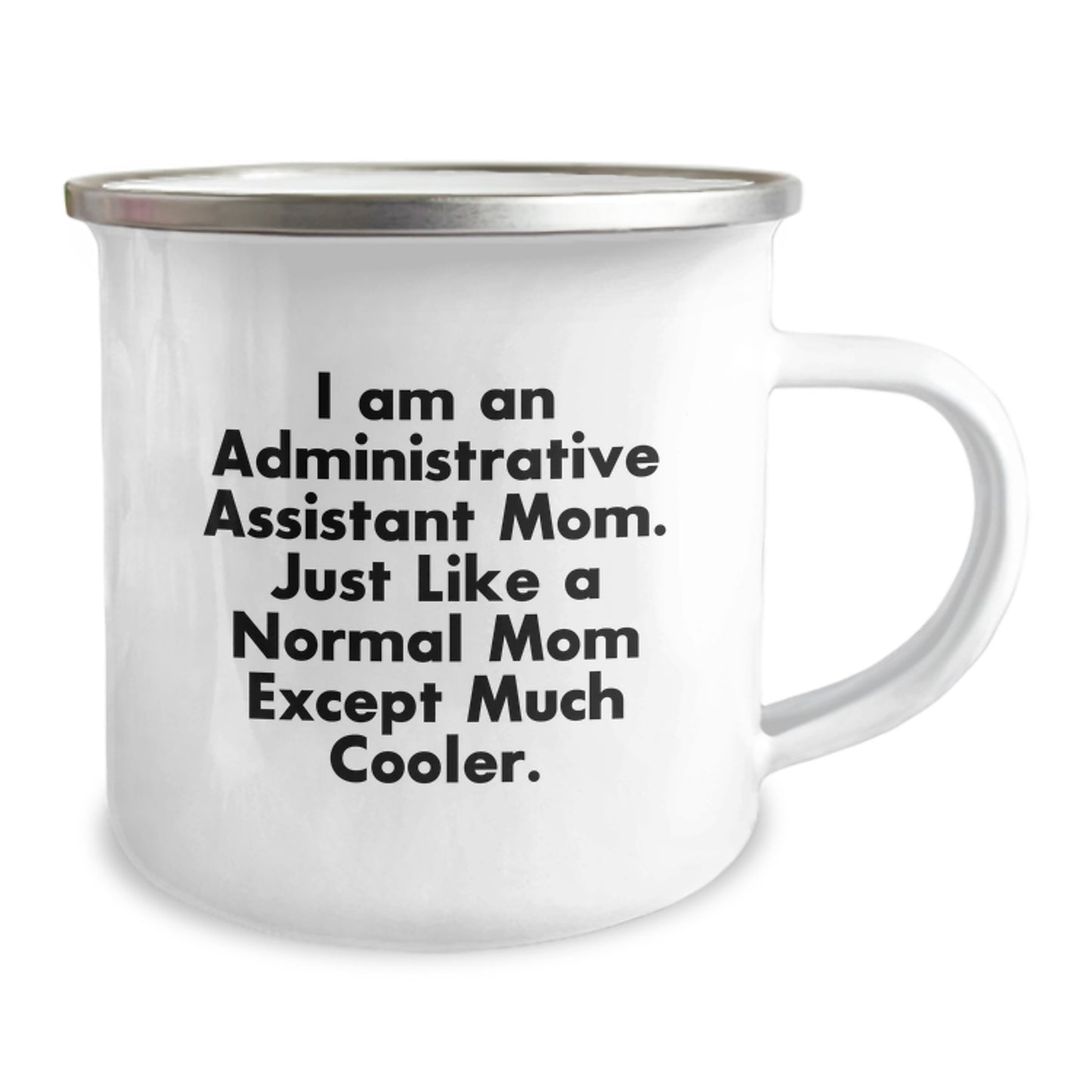 Administrative Assistant Mom Gifts for Birthday - Funny Camping Mug, Gifts from Friends to Administrative Assistant Mom, Camping Mug for Administrative Assistant Birthday Unique Gifts - Image 2