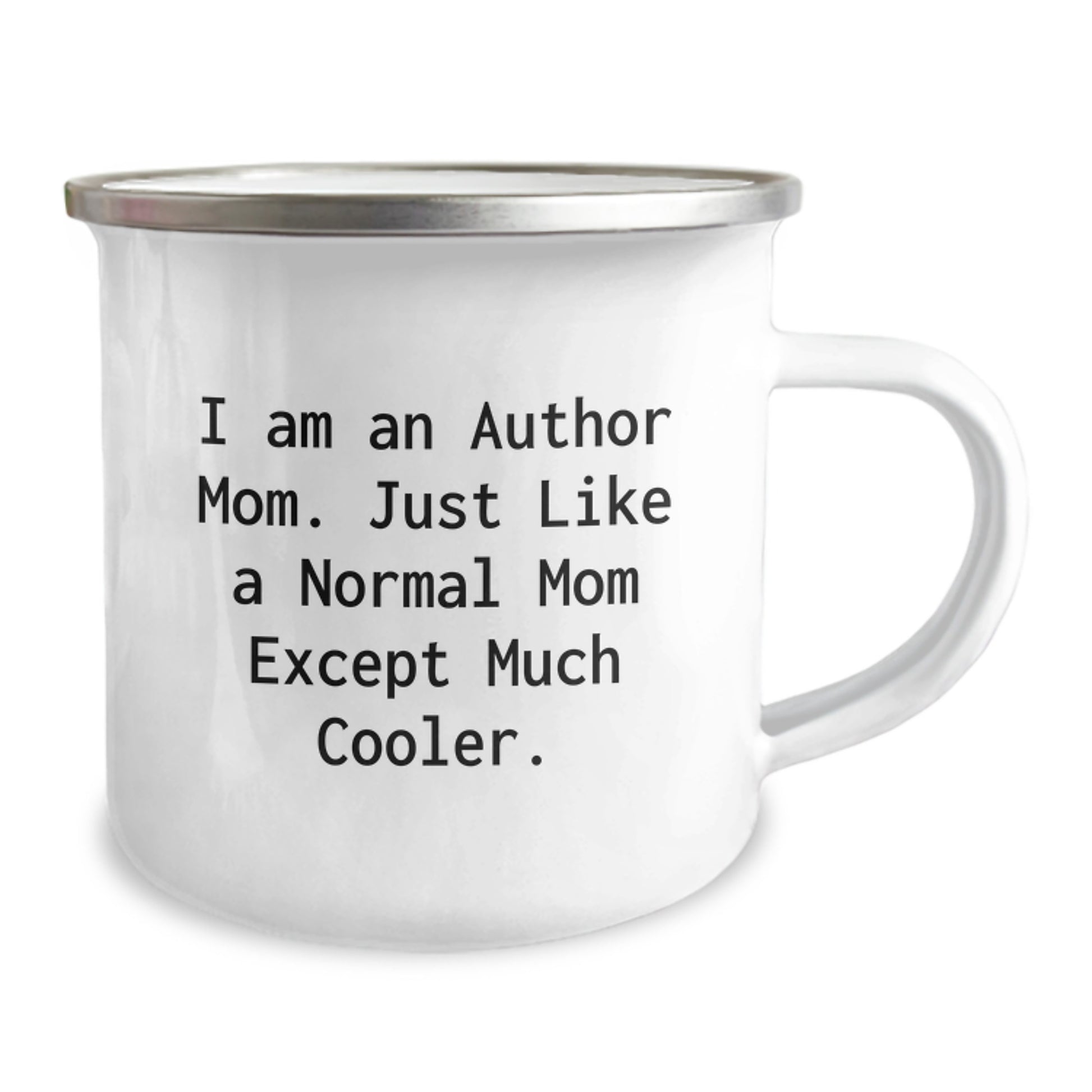 Author Mom's Funny Camping Mug, Gifts from Friends to Author, Unique Graduation Gifts for Author - Image 2