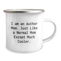 Load image into Gallery viewer, Author Mom&#39;s Funny Camping Mug, Gifts from Friends to Author, Unique Graduation Gifts for Author - Image 2
