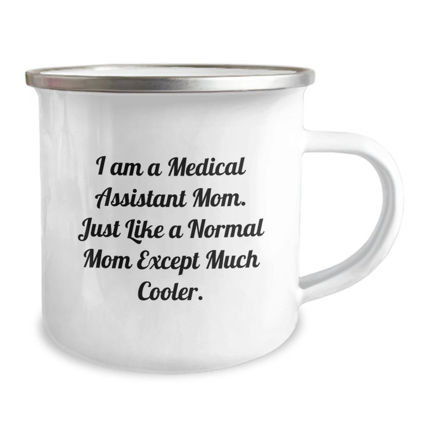 Medical Assistant Mom Gift, Funny Camping Mug for Medical Assistants, Christmas Unique Gifts from Mom to Medical Assistant Daughter - Image 2