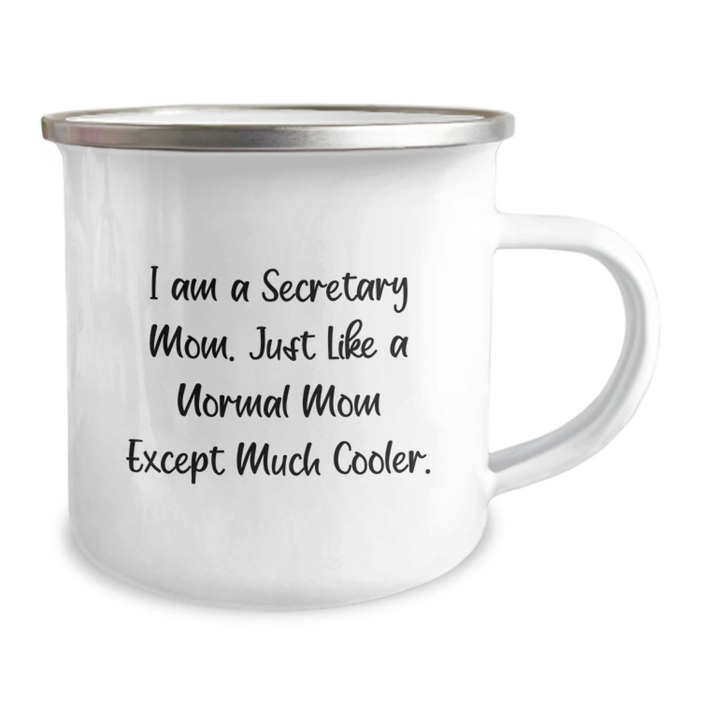 Funny Secretary Mom Gifts from Family - Valentine's Unique Coffee Mugs for Secretary, Camping Mug for Secretary, Secretary Coffee Lover - Image 2