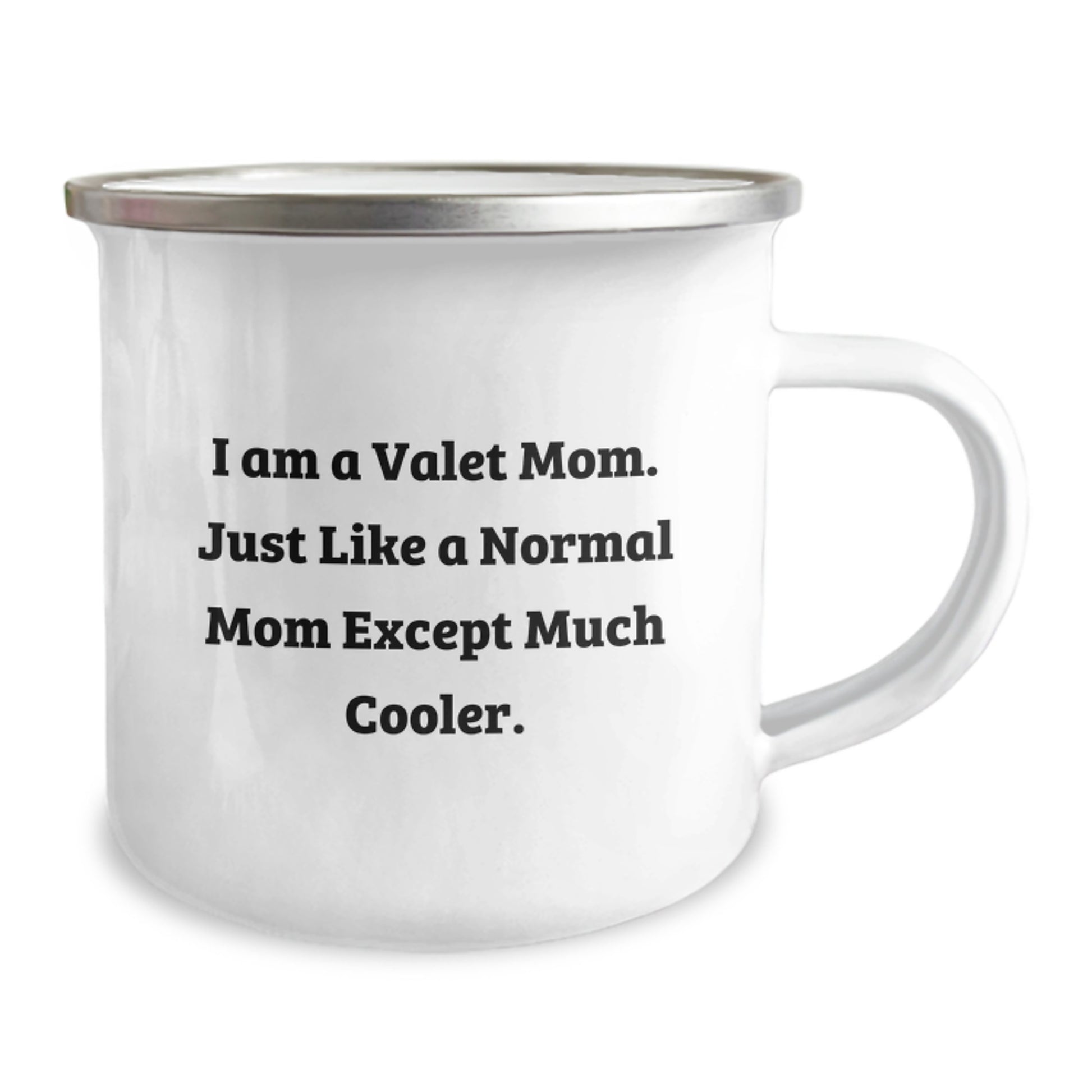 Valet Mom Camping Mug Gifts from Friends to Family Funny Birthday Unique - Image 2