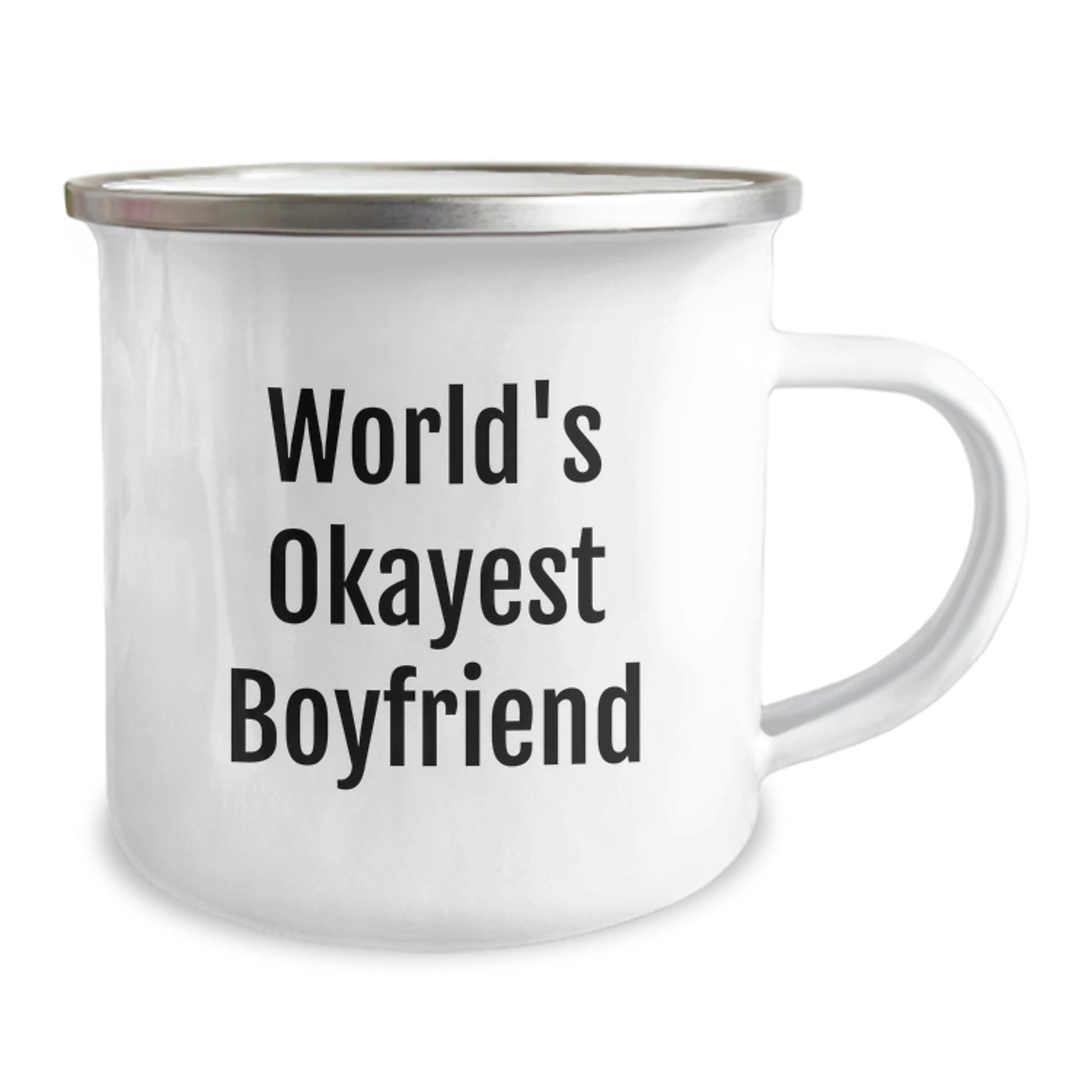 Funny Sweetheart Gifts, World's Okayest Sweetheart Camping Mug for Men, Unique Mother's Day Unique Gifts from Women - Image 2