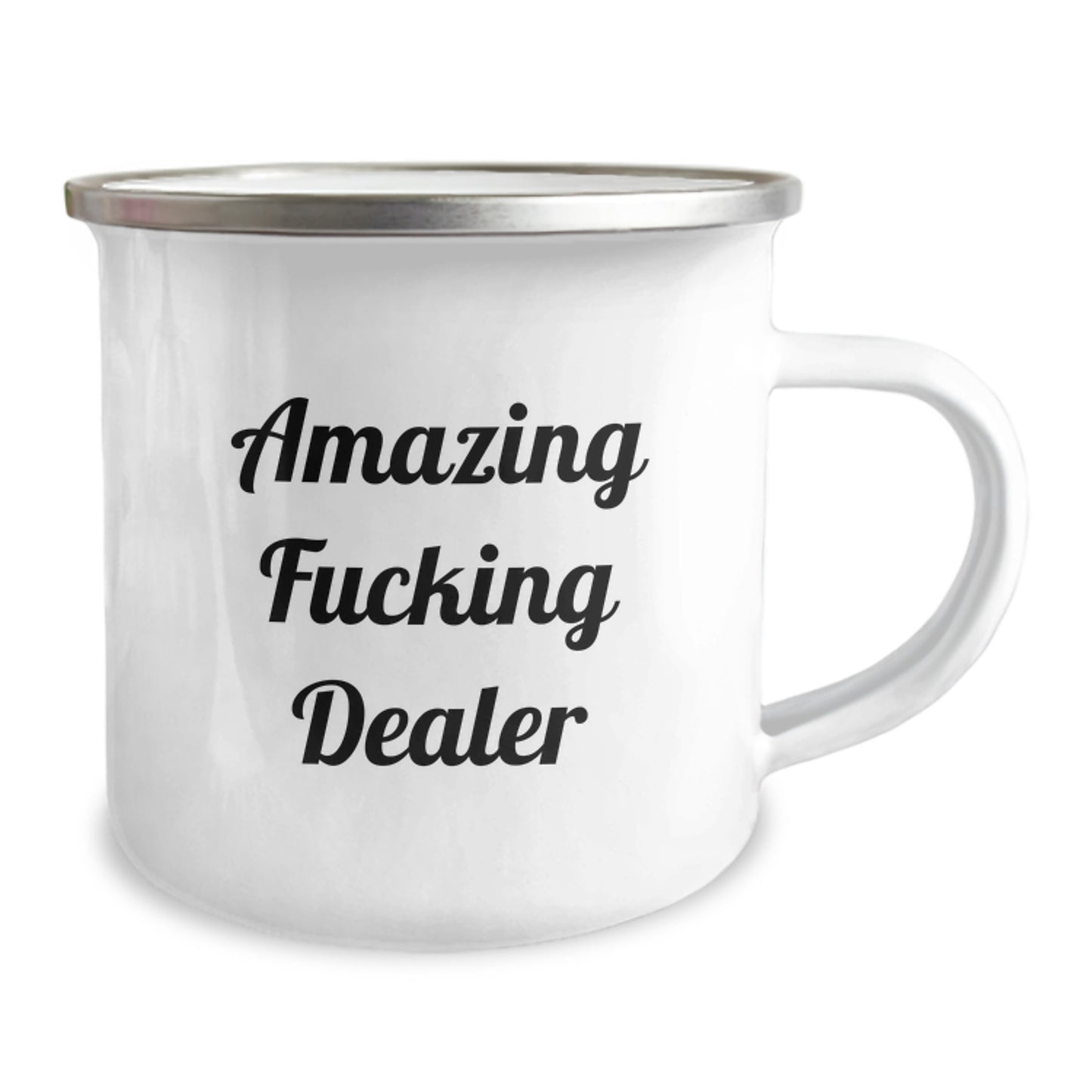 Funny Dealer Gifts, Amazing Camping Mug for Dealers, Unique Mother's Day Unique Gifts from Friends to Dealers - Image 2