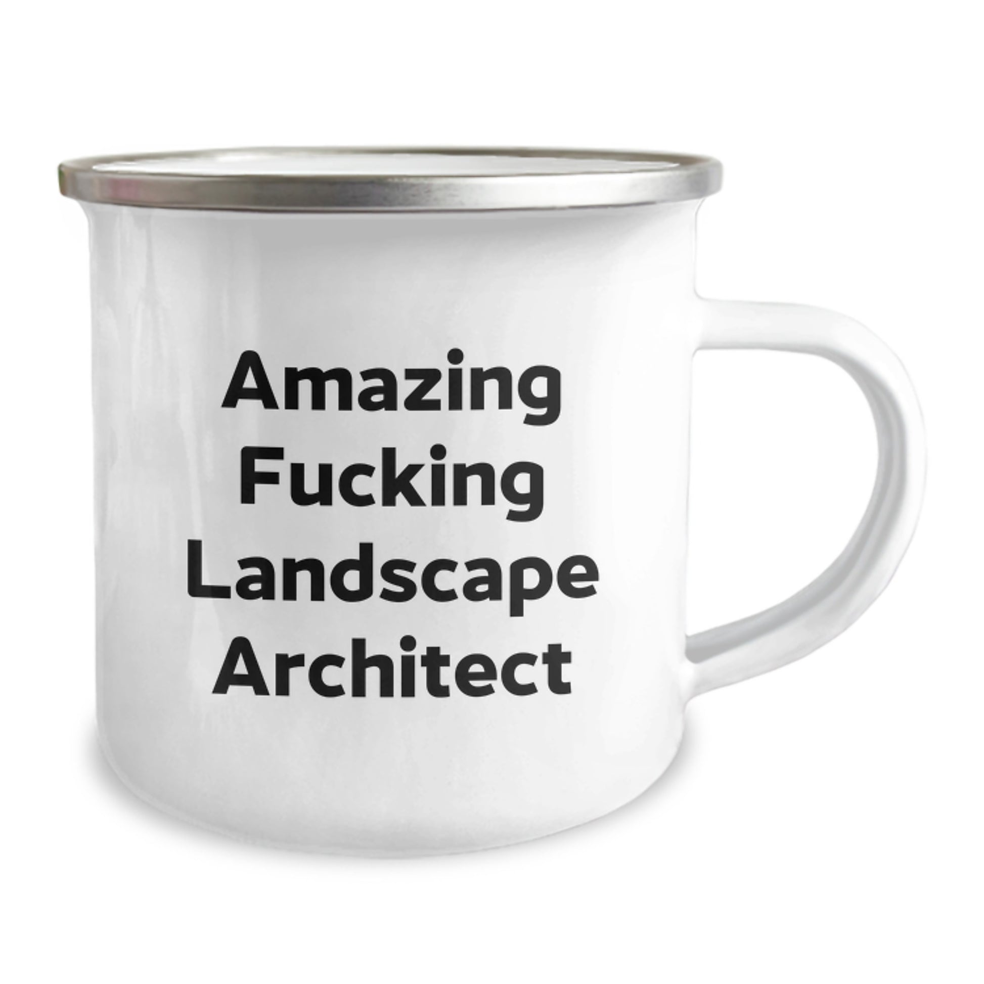 Funny Landscape Architect Gifts for Mom, 'Amazing F--king Landscape Architect', Unique Camping Mug for Camping Enthusiasts, Gifts from Men to Friends - Image 2