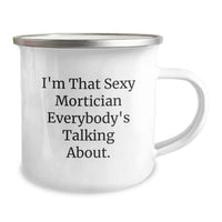 Load image into Gallery viewer, Mortician Gifts Funny Valentine's Unique Mugs From Friend For Mortician Lover Sexy Mortician Camping Mug - Image 2
