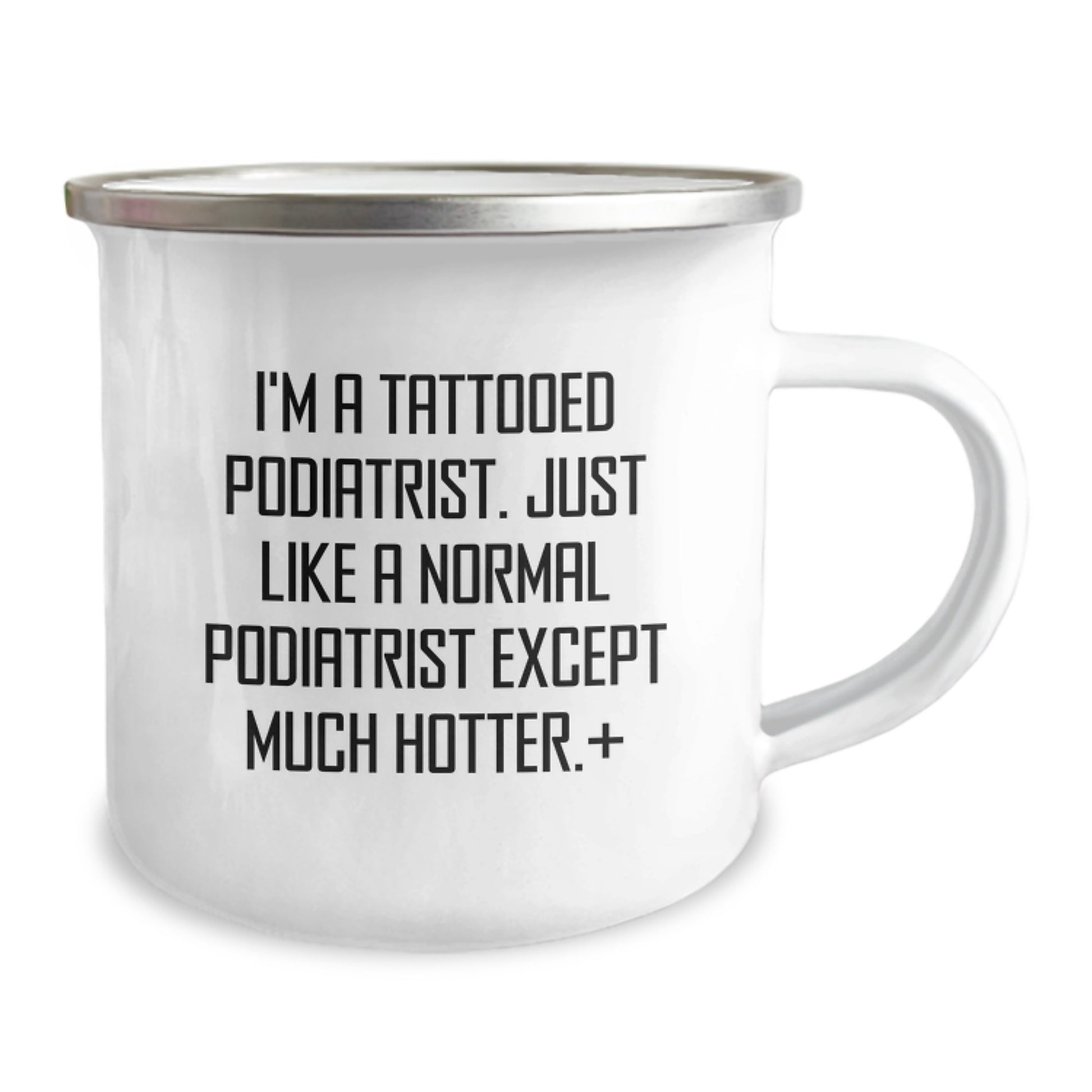Podiatrist Gifts for Him, Funny Camping Mug for a Tattooed Podiatrist, Mother's Day Unique Gifts from Men, Gifts for Podiatrist - Image 2