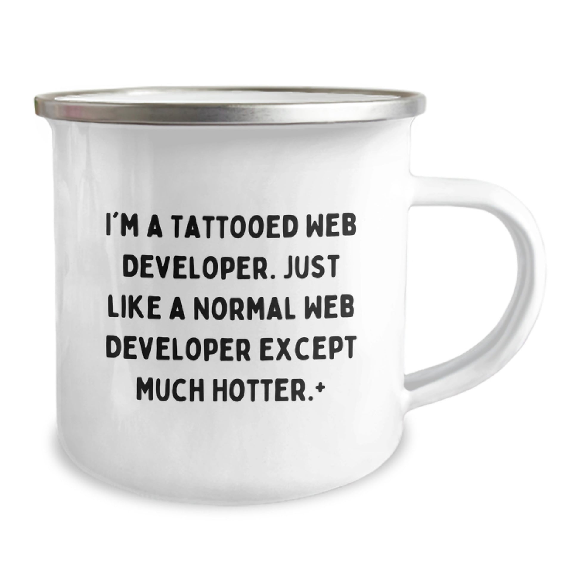 Web Developer Gift - Funny Camping Mug for Dads - Unique Father's Day Unique Gifts from Family, Friends or Coworkers to Web Developer Men - Image 2