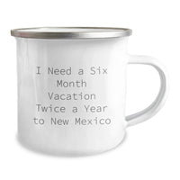 Load image into Gallery viewer, Funny New Mexico Camping Mug, Gifts for Him from Men, New Mexico Lover Gifts, Valentine's Unique - Image 2
