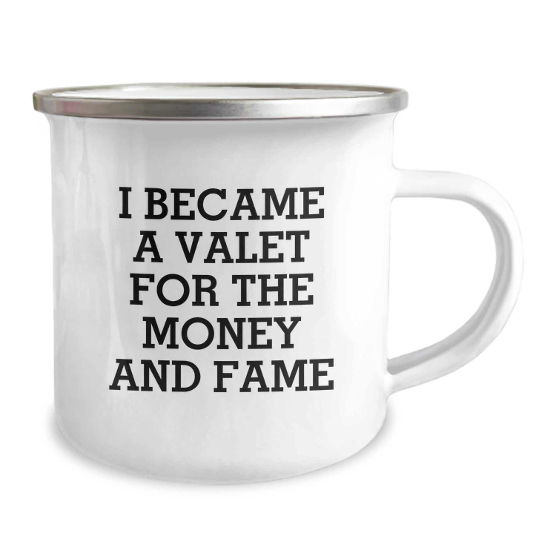 Funny Valet Gifts for Men, Camping Mug for Valet Enthusiasts, Mothers Day Unique Gifts from Friends - Image 2