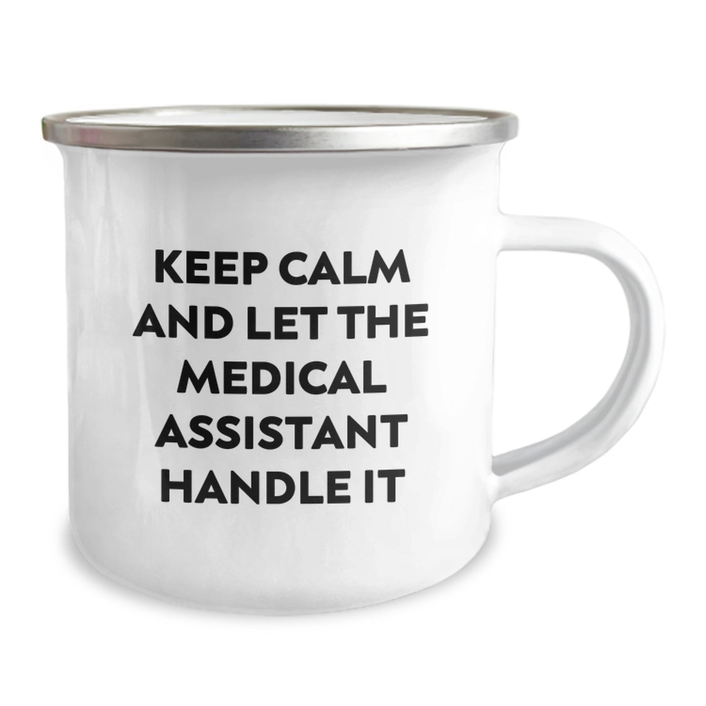 Medical Assistant Mug Gifts for Medical Assistants from Friends and Family Keep Calm And Let It Handle - Image 2
