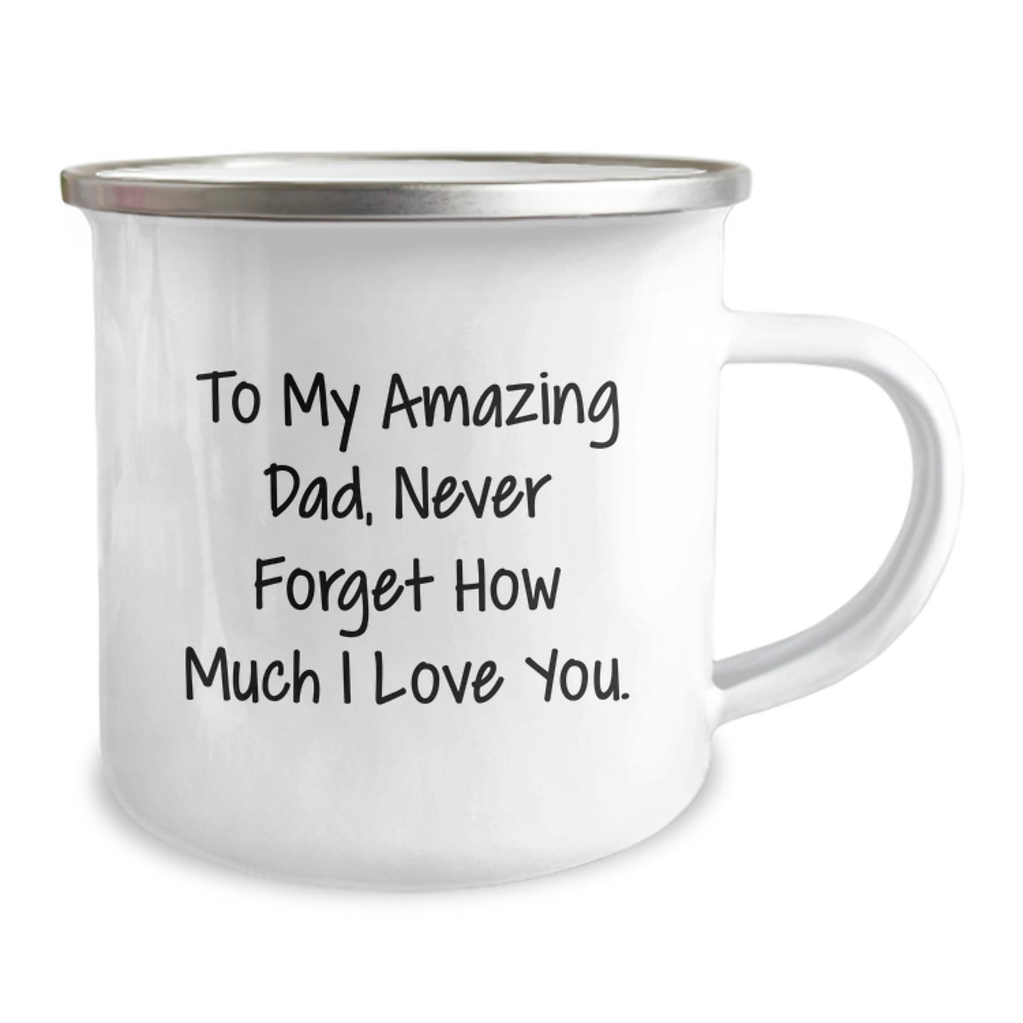 Dad Camping Mug, Funny Quote for Amazing Dad, Heartfelt Gift for Dad on Valentine's - Image 2