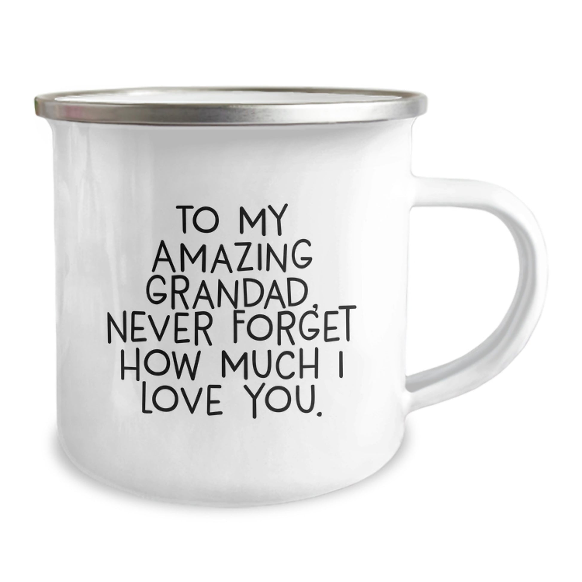 Grandad Camping Mug To My Amazing Grandad Gifts for Grandad from Grandad Lover on Mother's Day - Image 2
