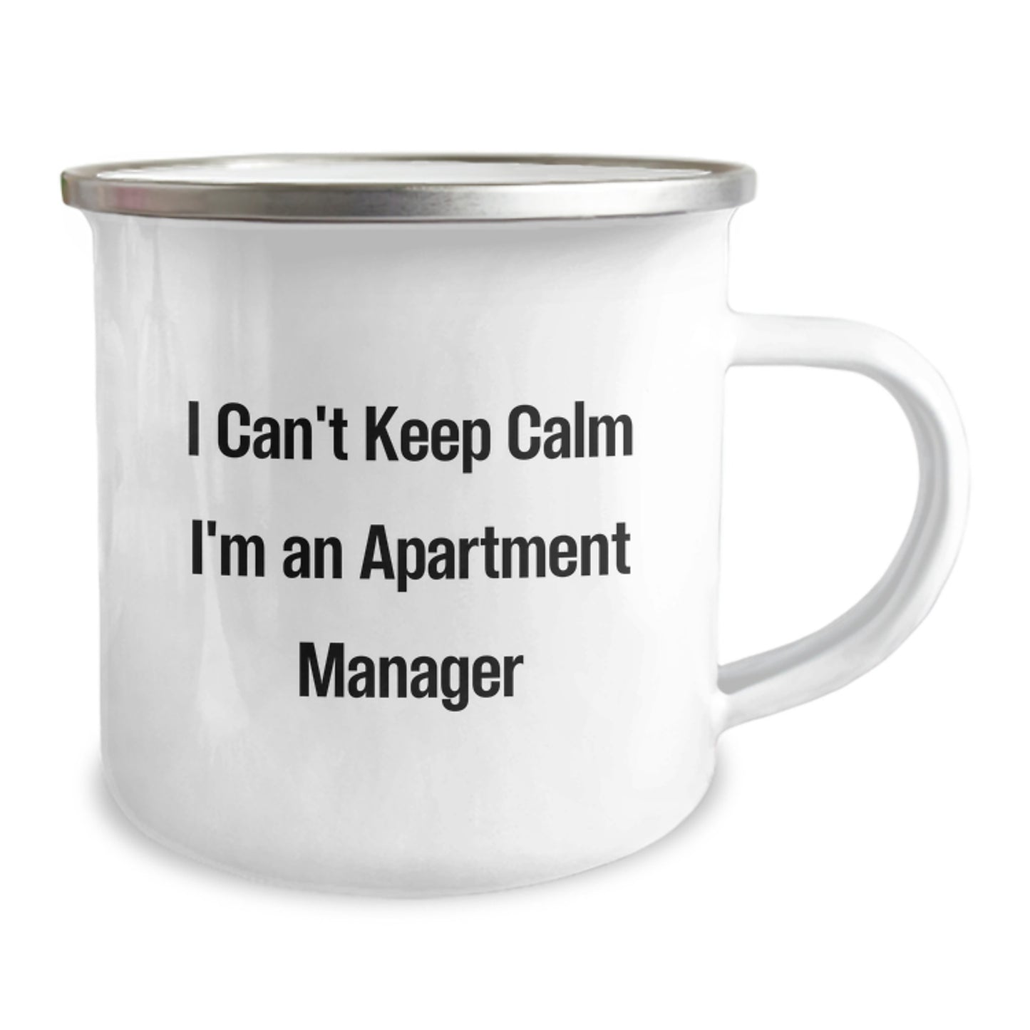 Funny Gifts from Family Members for Apartment Manager Camping Mug I'm An Apartment Manager - Image 2