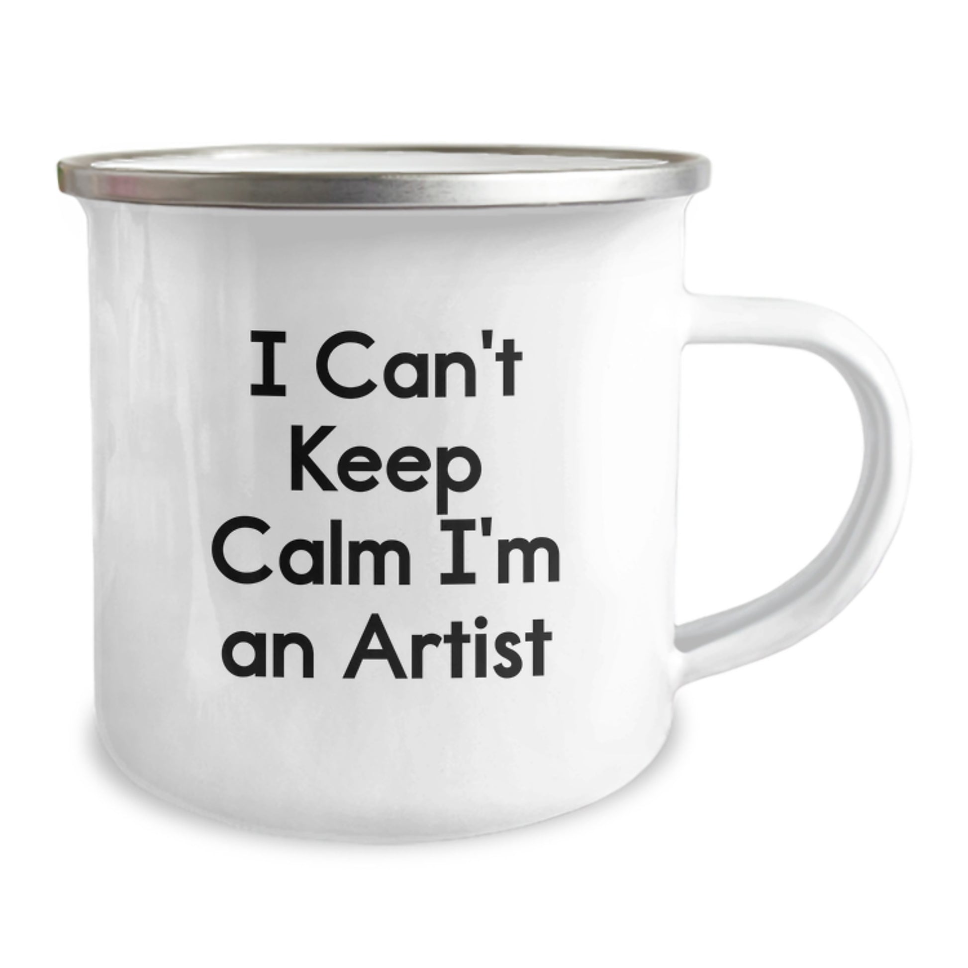 Funny Artist Gifts for Her - I Can't Keep Calm I'm An Artist Camping Mug, Unique Mother's Day Unique Gifts from Family to Artist - Image 2