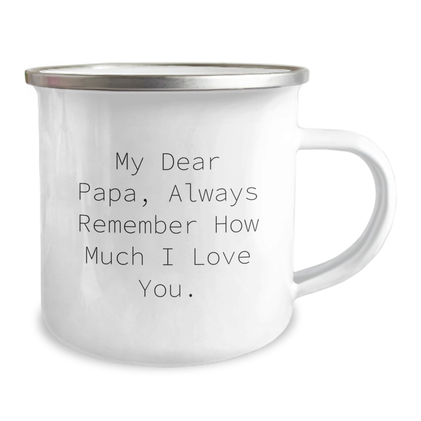 Papa Camping Mug Funny Quotes Gifts from Family Friends Unique Gifts for Papa Dad Father's Day - Image 2
