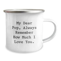 Load image into Gallery viewer, Funny Quote Pop Gifts from Family on Valentine's Unique Camping Mug, Perfect for Men, Women, and Friends - Image 2
