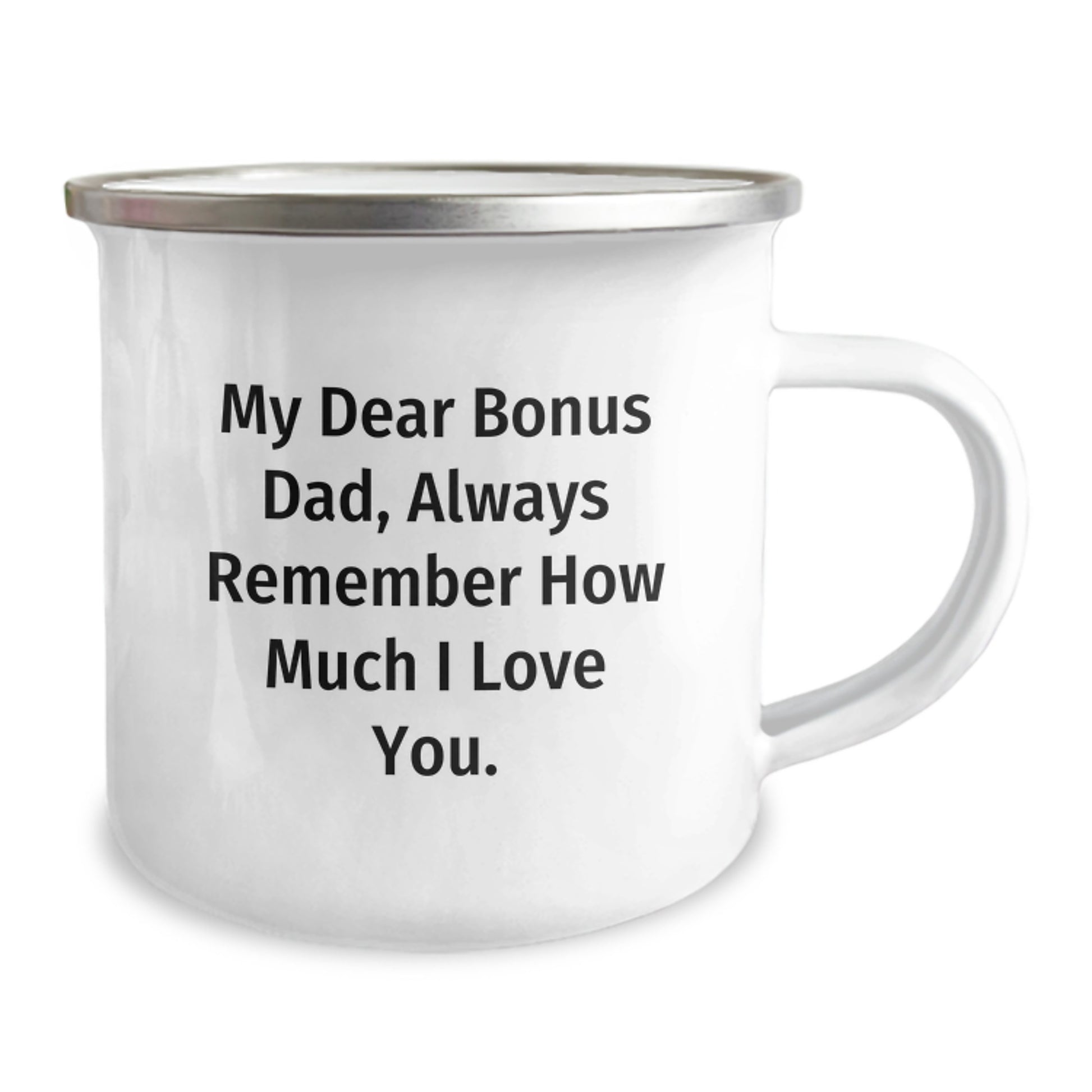 Funny Bonus Dad Camping Mugs - Gifts from Family for Bonus Dad, Father's Day Unique Camping Mug - Image 2