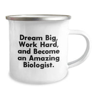 Load image into Gallery viewer, Funny Biologist Gifts, Inspirational Camping Mug for Biologist Friends, Valentine's Unique Gifts from Sweetheart to Biologist Lover - Image 2
