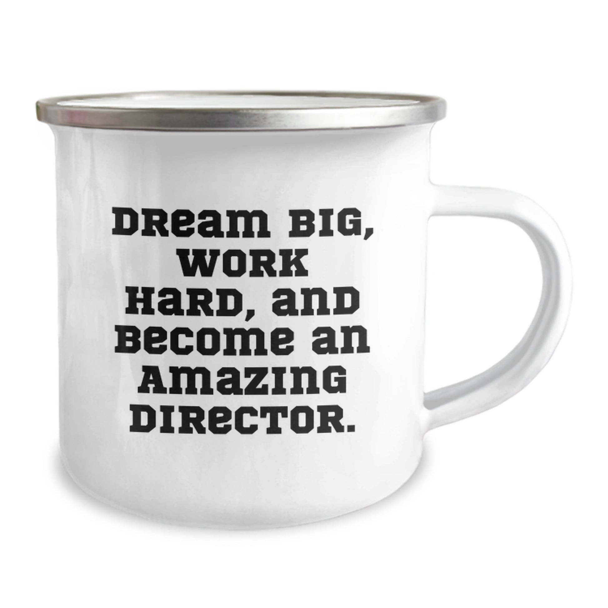 Funny Director Gifts from Friends - Valentine's Unique Gifts for the Director in Your Life, Camping Mug with Dream Big Quote - Image 2