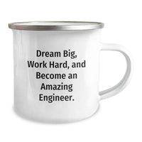 Load image into Gallery viewer, Funny Engineer Gifts from Men - Valentine's Unique Mug for Engineer Friends, Perfect for Coworkers, Family, and Anyone Who Loves to Dream Big and Work Hard - Image 2
