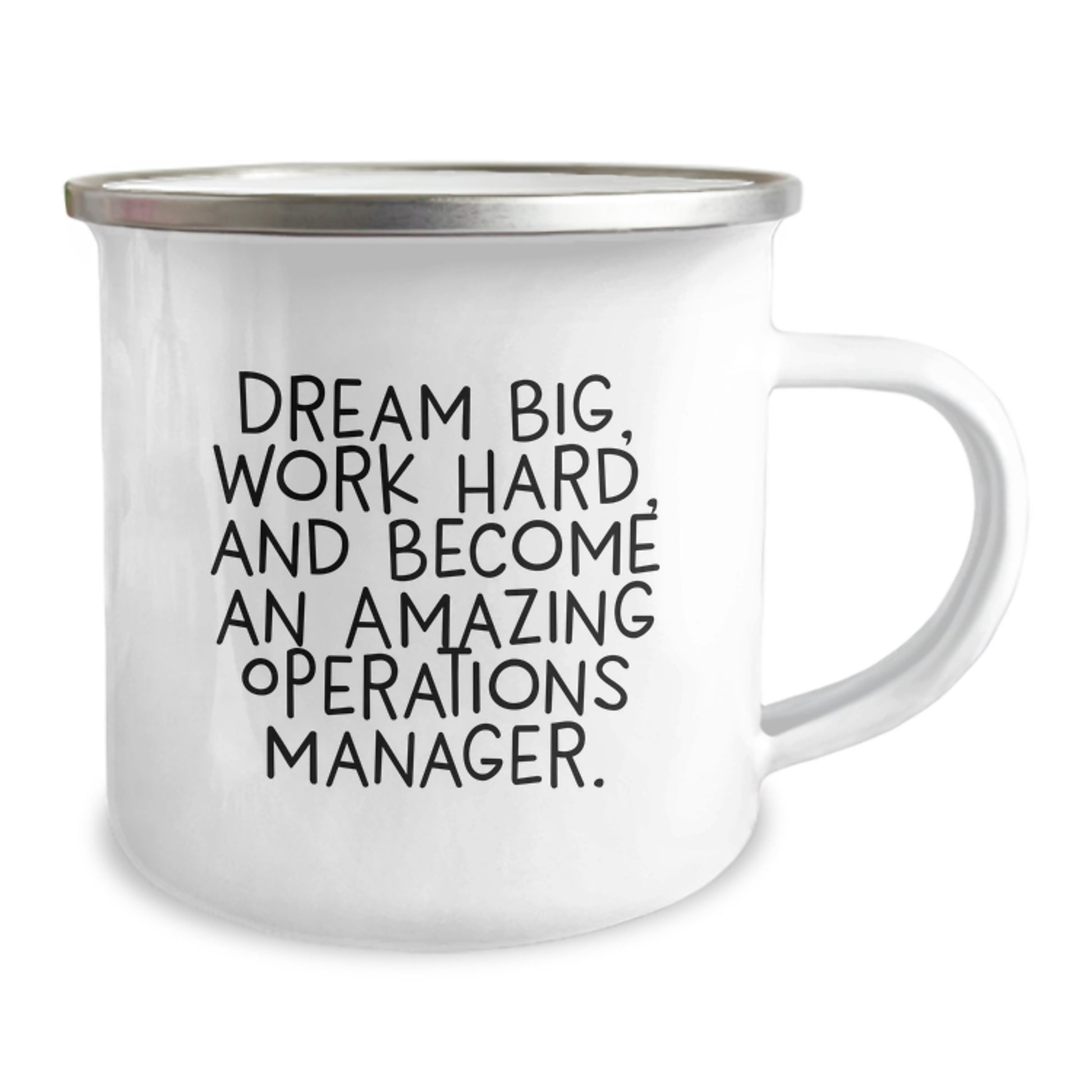 Operations Manager Keepsake Camping Mug for Him Birthday Gift 12oz - Image 2