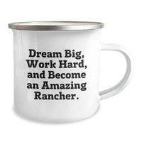 Load image into Gallery viewer, Gifts for Rancher Friends, Funny Inspirational Camping Mug, Christmas Unique Gifts from Family and Friends - Image 2
