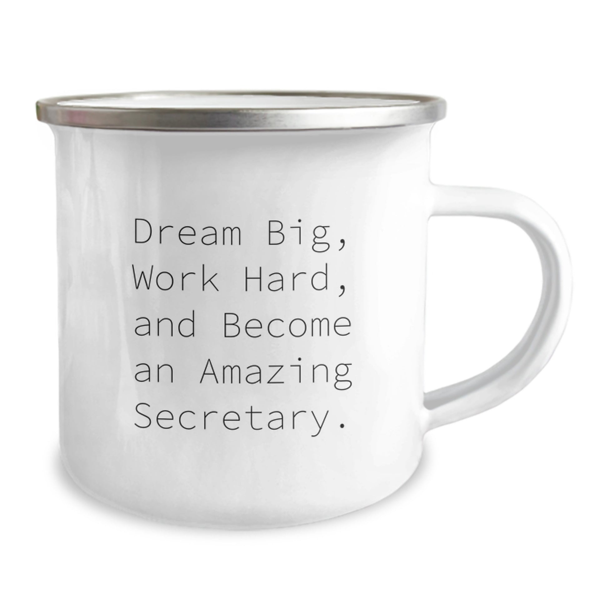 Secretary Keepsake Camping Mug for Him Birthday Gift Dream Big - Image 2
