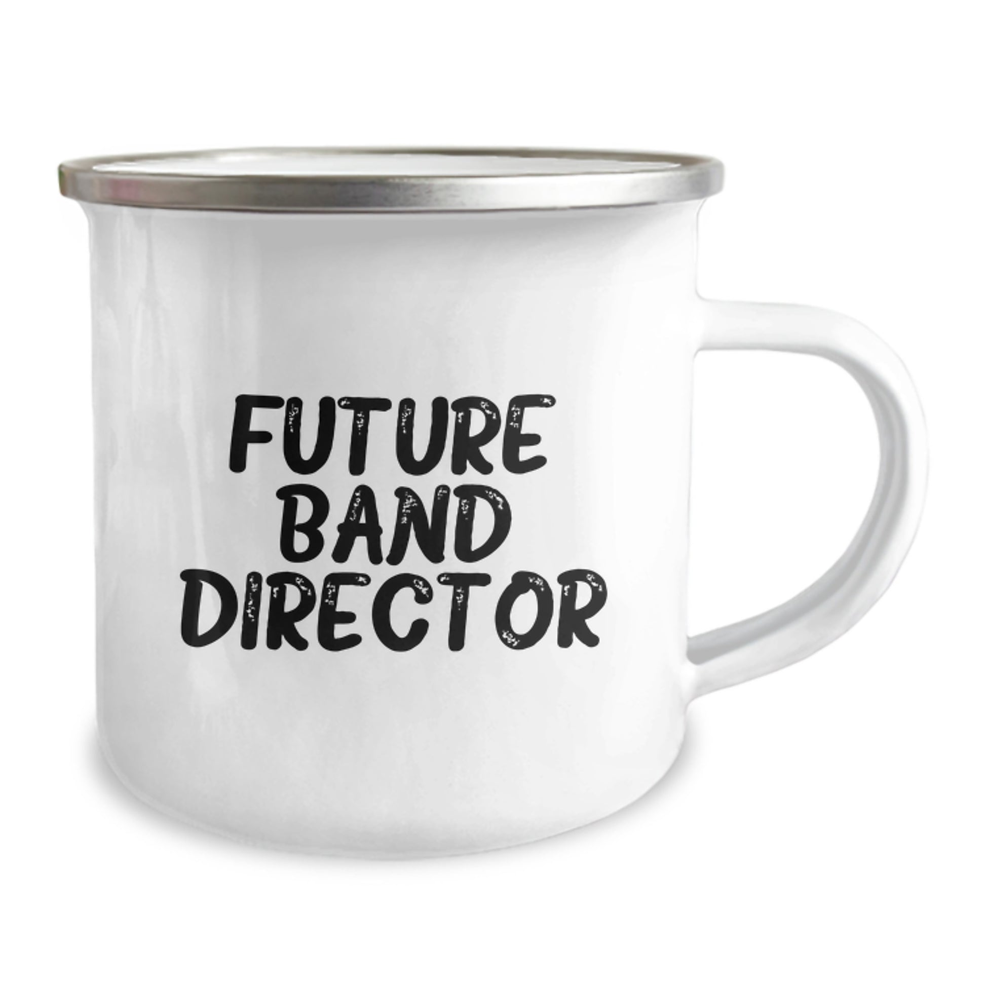 Funny Quote Gifts from Friends for Future Band Director Graduation Unique Gifts - 12 oz Stainless Steel Camping Mug - Image 2