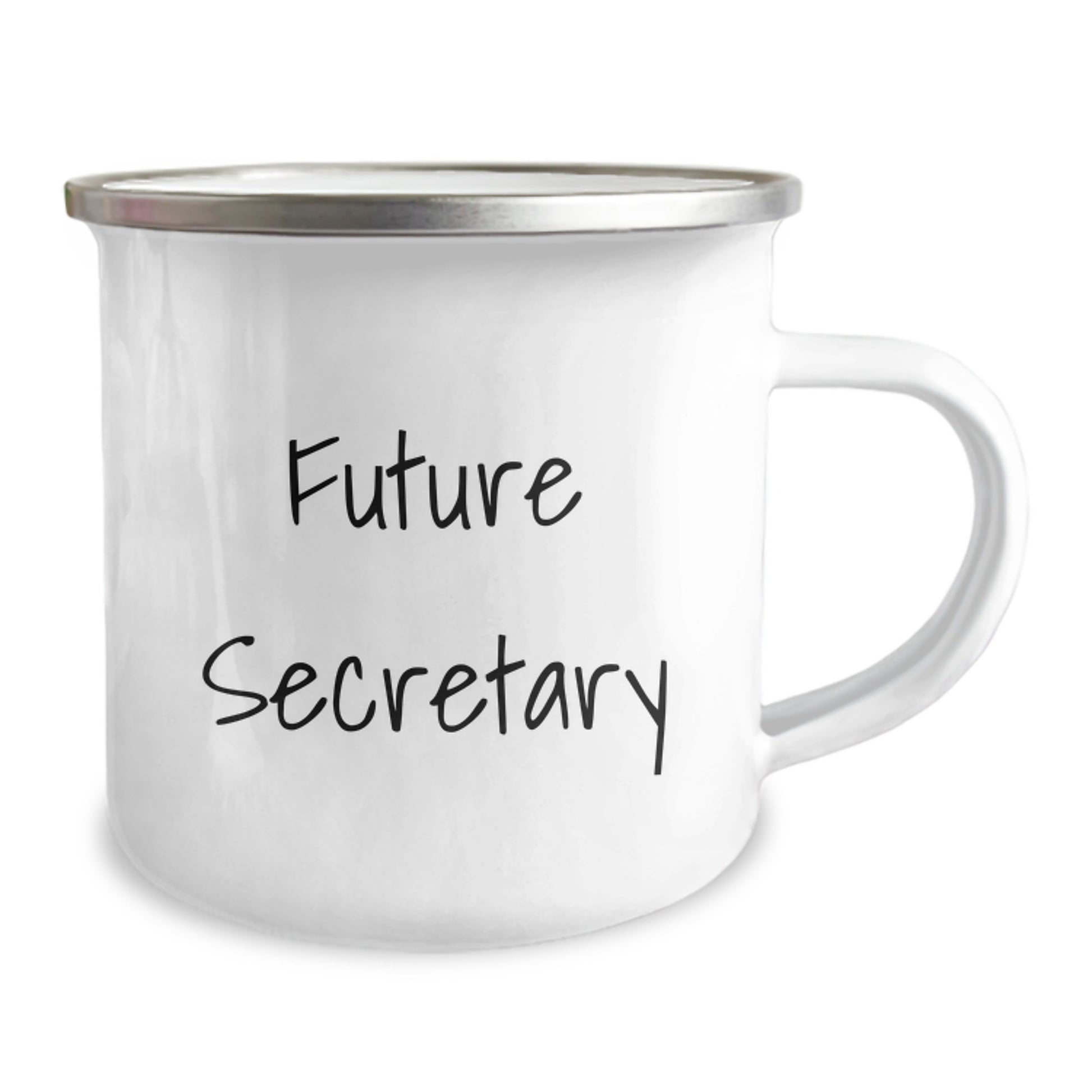Funny Quote Gifts for Future Secretary, Secretary Camping Mug Perfect for Graduation, Funny Gifts from Friends to Secretary - Image 2