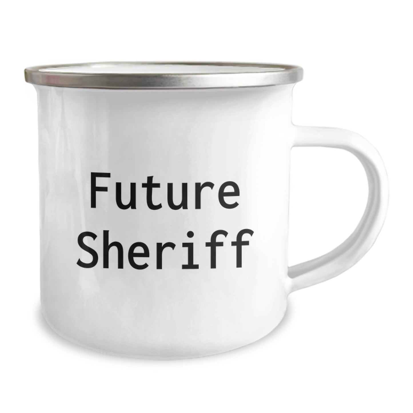 Funny Sheriff Gifts for Future Sheriff Campings, Camping Mug, Graduation Unique Gifts from Friends to Men - Image 2