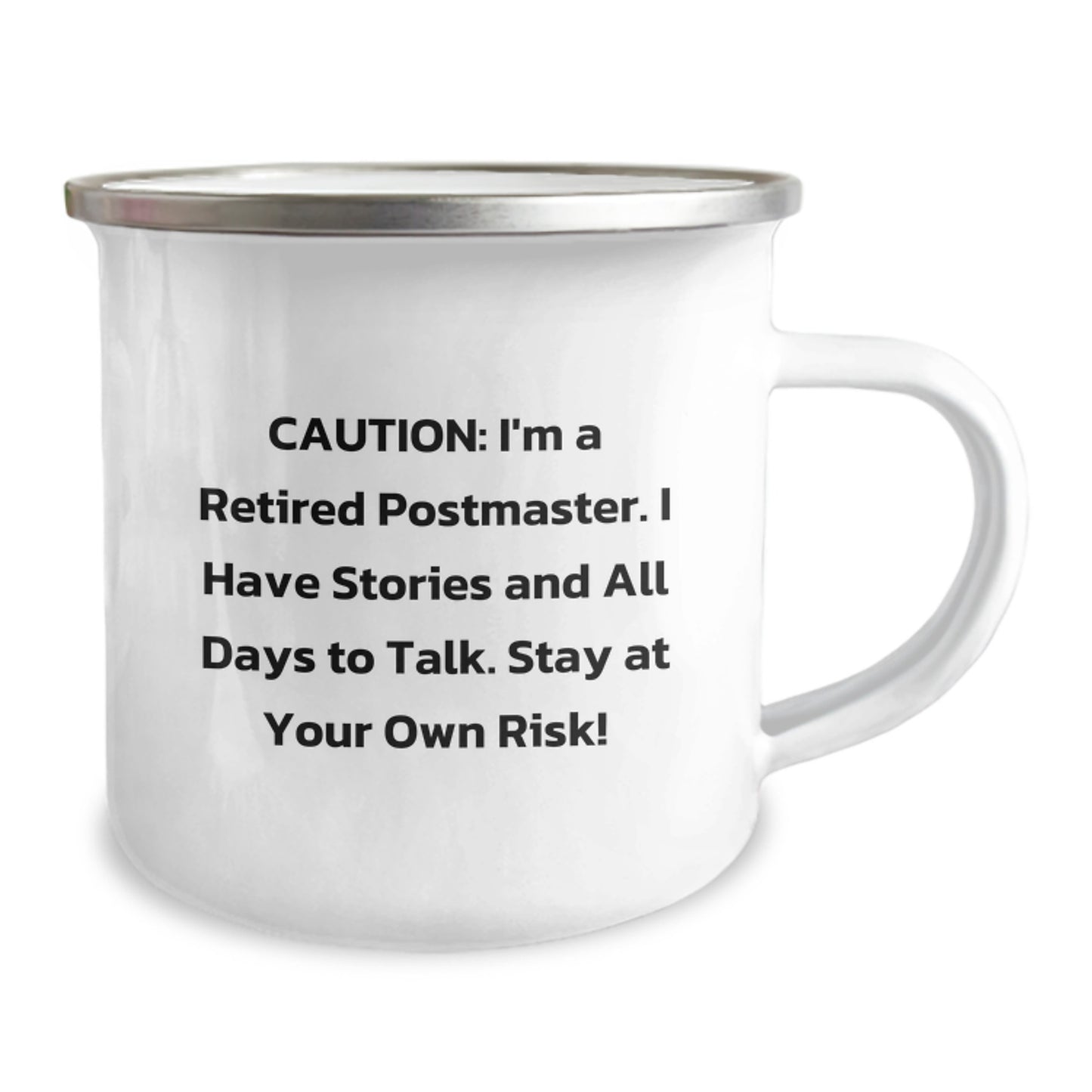 Funny Camping Mug Gifts from Friends for Postmaster - Graduation Unique Mugs for Men Postmaster Retirement - Image 2