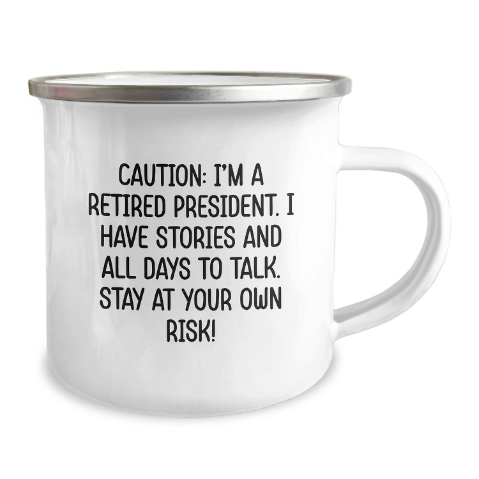 Funny President Gifts for Men Friends - President Camping Mug - Graduation Unique Gifts from Men to President - Image 2