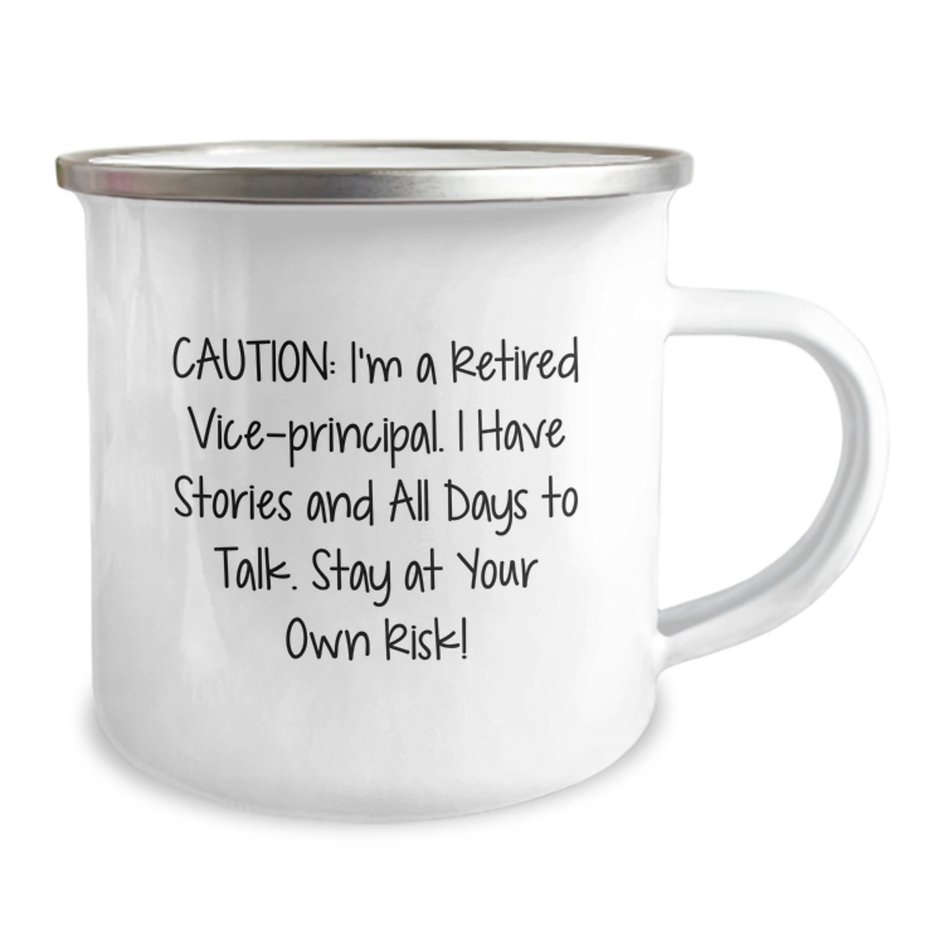 A Funny Vice-principal Gifts, Men Friends, Family Funny Retirement Mug, Camping Mug for Vice-principal, Graduation Unique Gifts from Men, Friends, Family - Image 2