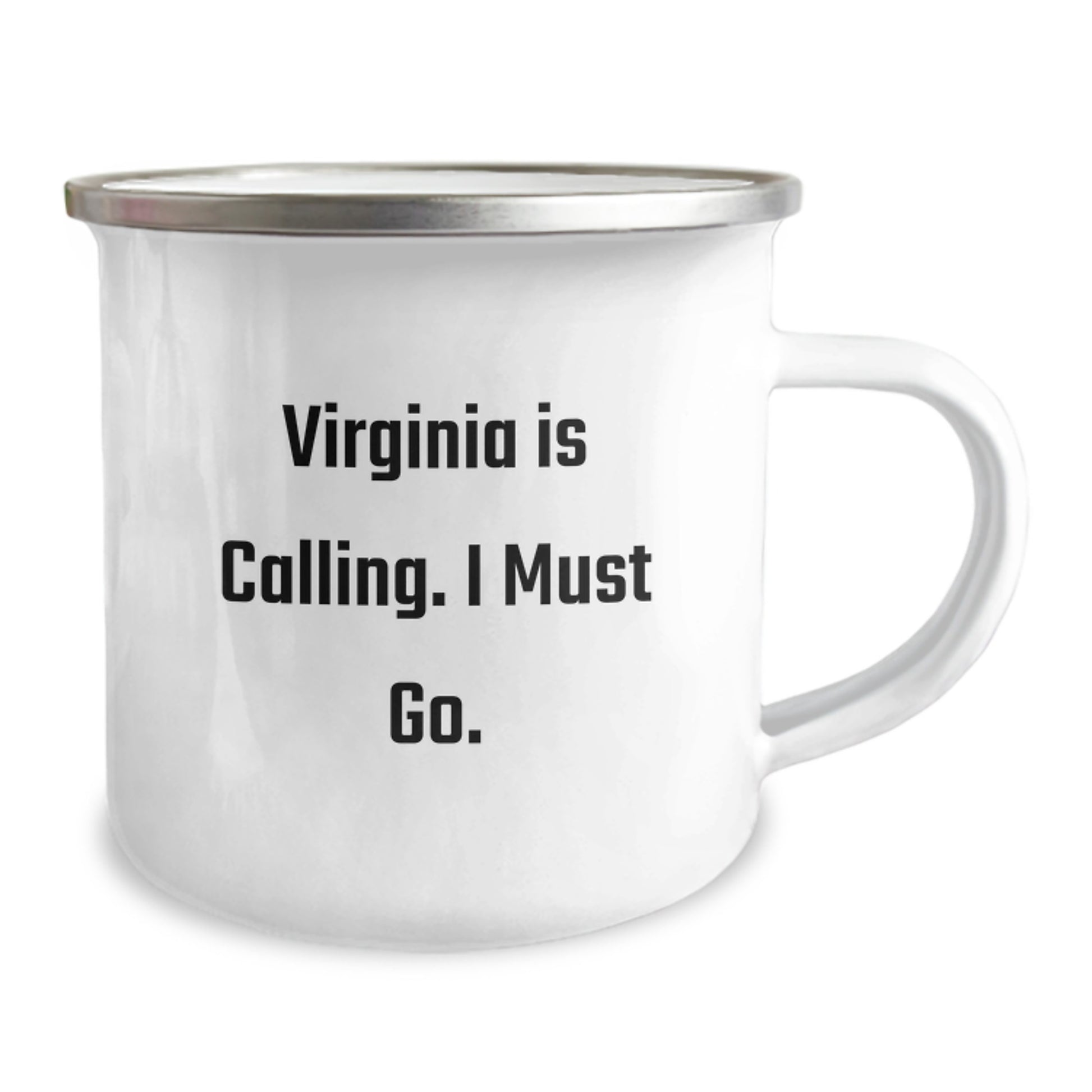 Virginia Calling Gifts for Men - Camping Mug with Funny Quote 'Virginia Is Calling. I Must Go.' - Perfect Graduation Unique Gifts from Friends - Image 2
