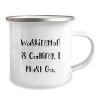 Load image into Gallery viewer, Washington Camping Mug Gifts from Friends for Valentine's - Image 2
