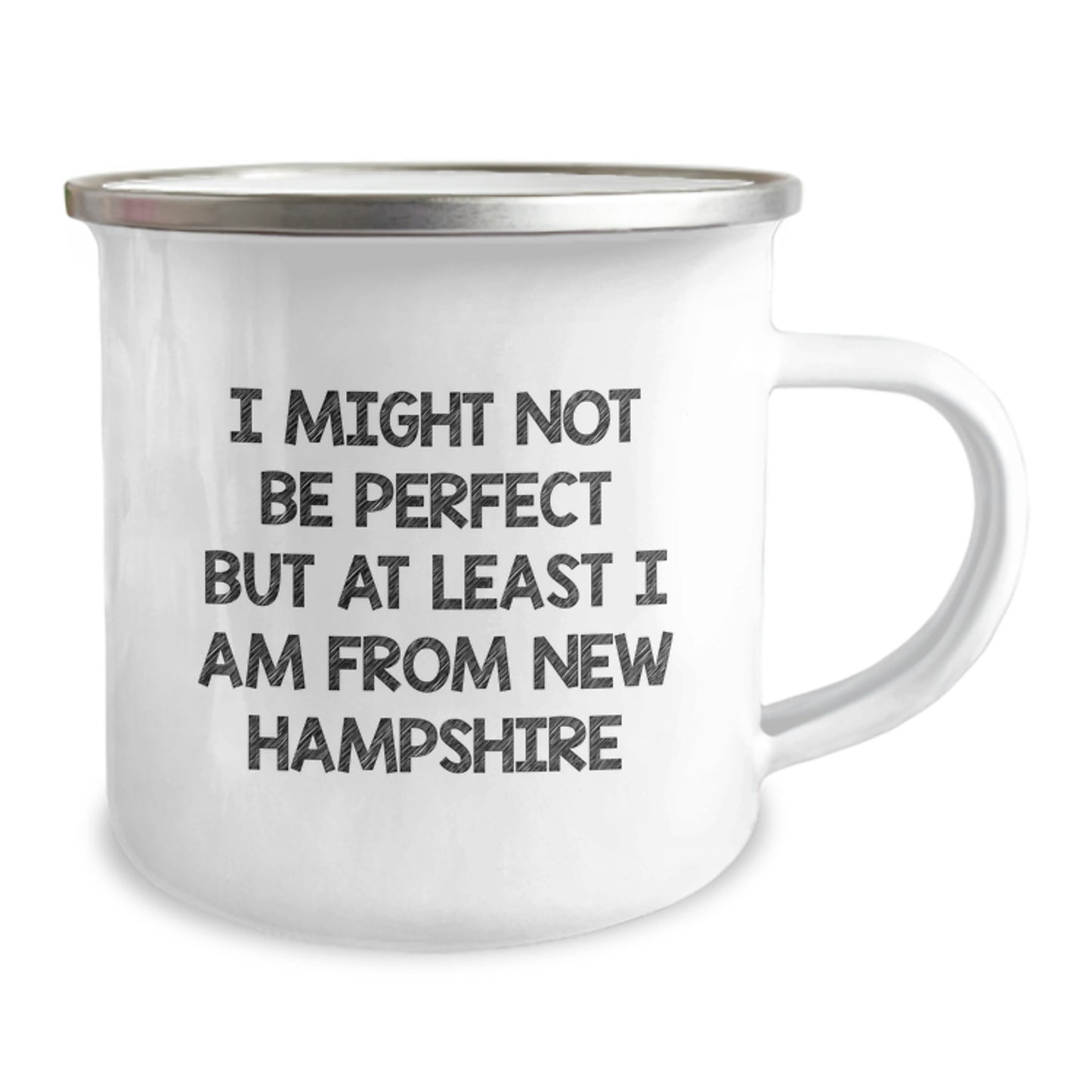 New Hampshire Camping Mug Funny Gift from New Hampshire Friends and Family Christmas Unique Gifts - Image 2