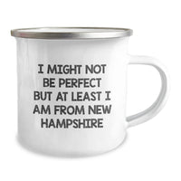 Load image into Gallery viewer, New Hampshire Camping Mug Funny Gift from New Hampshire Friends and Family Christmas Unique Gifts - Image 2
