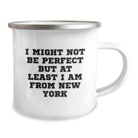 Load image into Gallery viewer, Funny New York Camping Mug Gifts from Friends and Family for Christmas - Image 2
