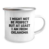 Load image into Gallery viewer, Oklahoma Proud Camping Mug, Funny Quote, Gifts from Friends, Gifts for Oklahoma, Unique Graduation Gifts - Image 2
